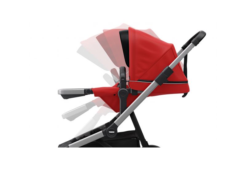 THULE SLEEK ENERGY RED městský kočárek - 3