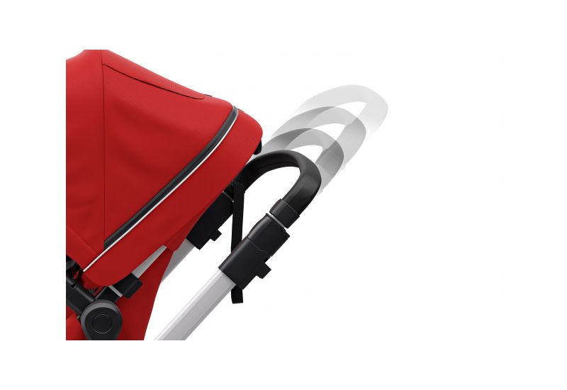 THULE SLEEK ENERGY RED městský kočárek - 6