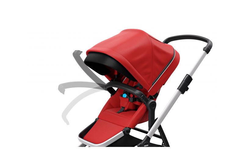 THULE SLEEK ENERGY RED městský kočárek - 7