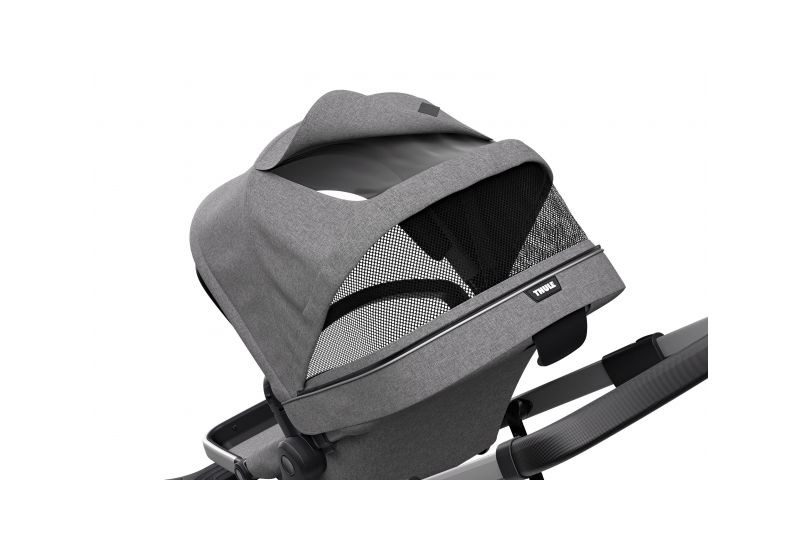 THULE SLEEK GREY MELANGE městský kočárek - 5