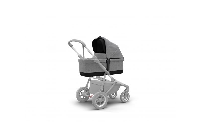 KORBIČKA THULE SLEEK BASSINET GREY MELANGE - 2