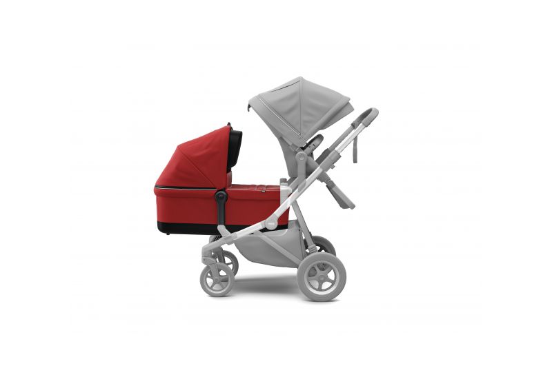 KORBIČKA THULE SLEEK BASSINET ENERGY RED - 3