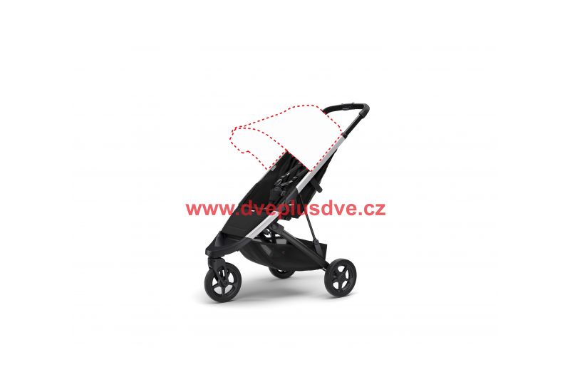 THULE SPRING STROLLER ALUMINIUM BEZ STŘÍŠKY - 1 THULE SPRING STROLLER ALUMINIUM BEZ STŘÍŠKY - 1