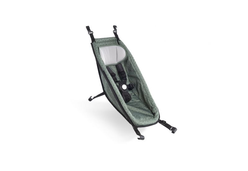 CROOZER MIMINKOVNÍK UNI 2014+ JUNGLE GREEN / BLACK - 1