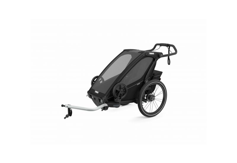 Thule Chariot Sport 1 Midnight Black 2021 - 1 Thule Chariot Sport 1 Midnight Black 2021 - 1