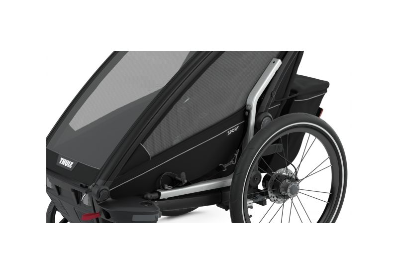 Thule Chariot Sport 1 Midnight Black 2021 - 9