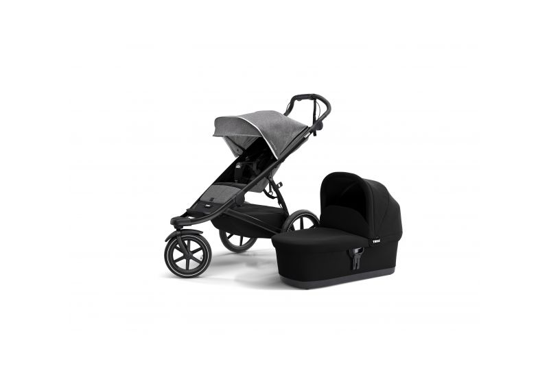 THULE URBAN GLIDE 2 2021 GREY MELANGE ON BLACK + KORBIČKA - 1 THULE URBAN GLIDE 2 2021 GREY MELANGE ON BLACK + KORBIČKA - 1