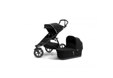 THULE URBAN GLIDE 2 2021 BLACK ON BLACK + KORBIČKA - 1