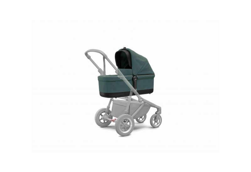 KORBIČKA THULE SLEEK BASSINET MALLARD GREEN - 3