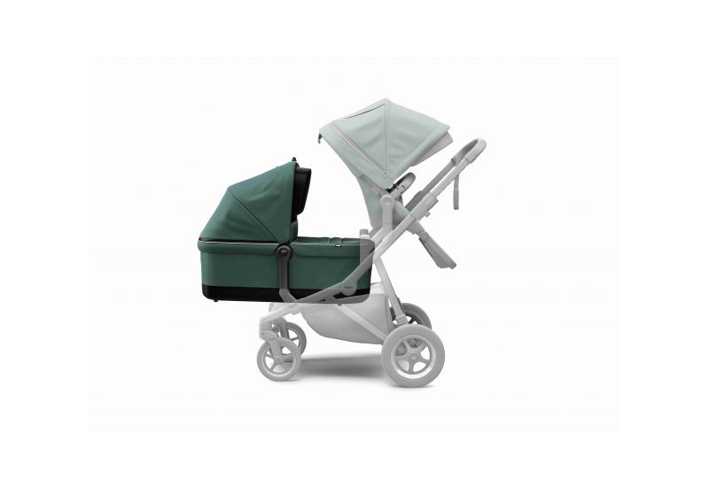 KORBIČKA THULE SLEEK BASSINET MALLARD GREEN - 4