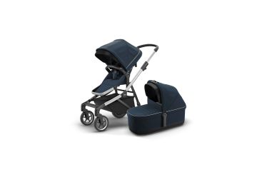 THULE SLEEK NAVY BLUE S KORBIČKOU - 1