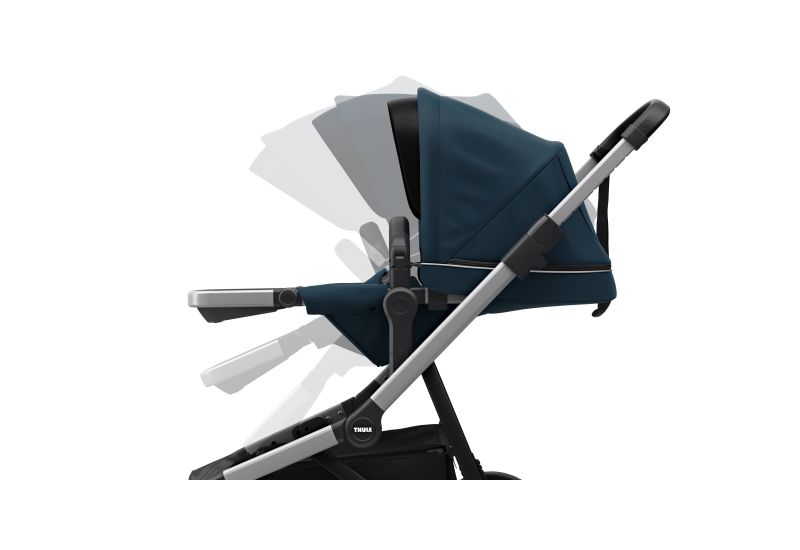 THULE SLEEK NAVY BLUE S KORBIČKOU - 5