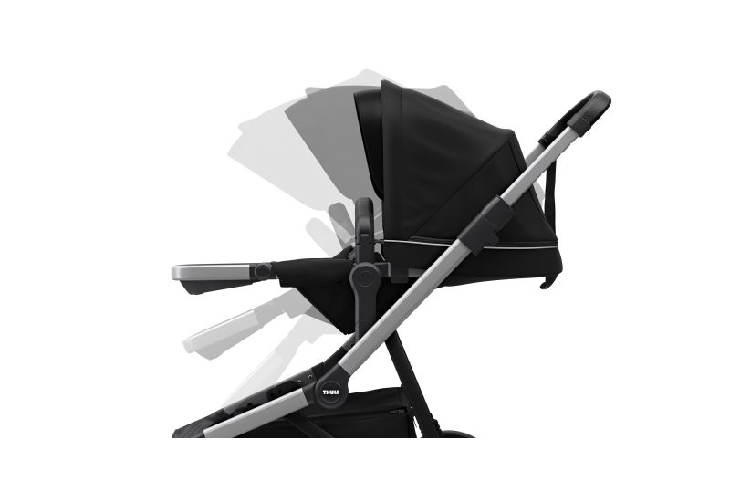 THULE SLEEK MIDNIGHT BLACK S KORBIČKOU - 5