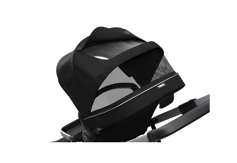 THULE SLEEK MIDNIGHT BLACK S KORBIČKOU - 7