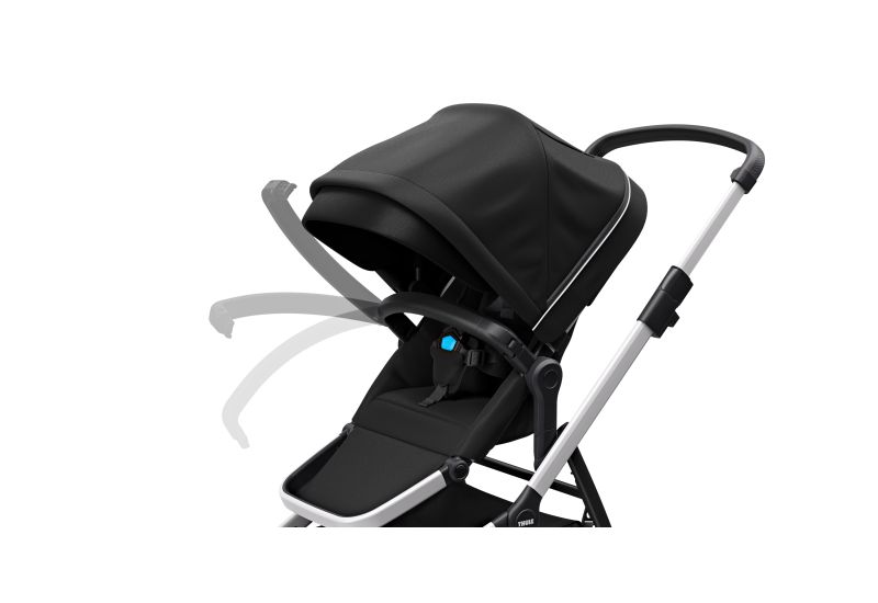 THULE SLEEK MIDNIGHT BLACK S KORBIČKOU - 9