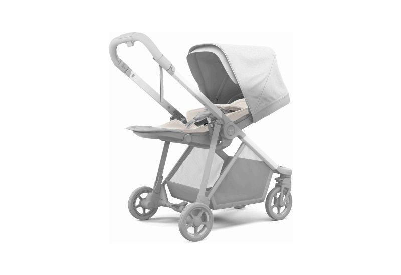 THULE NEWBORN INLAY SOFT GREY novorozenecká vložka - 2