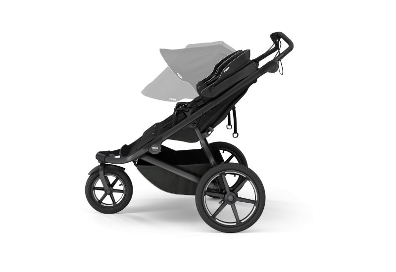 THULE URBAN GLIDE 3 DOUBLE BLACK Magnetic Buckle - 3