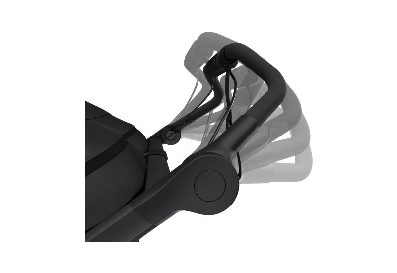 THULE URBAN GLIDE 3 DOUBLE BLACK Magnetic Buckle - 4