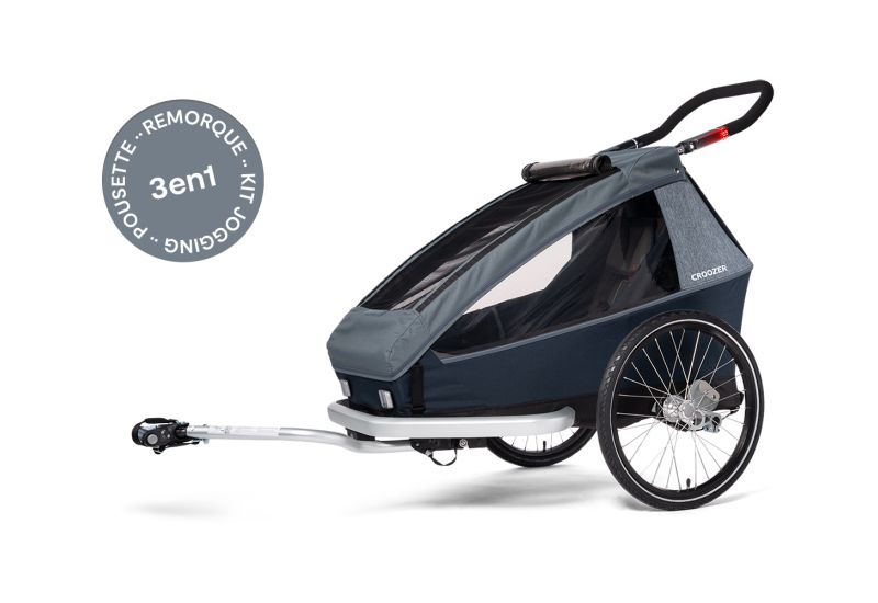 CROOZER KID FOR 1 PLUS Vaaya GRAPHITE BLUE 3v1 - 1 CROOZER KID FOR 1 PLUS Vaaya GRAPHITE BLUE 3v1 - 1