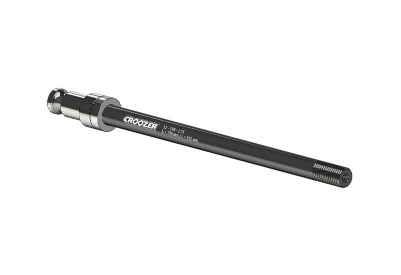 CROOZER Pevná osa se závěsem Click & Crooz® 12-198-1.75, N Maxle - 1 CROOZER Pevná osa se závěsem Click & Crooz® 12-198-1.75, N Maxle - 1