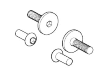 THULE UG2 Canopy Screws 4pcs - 1
