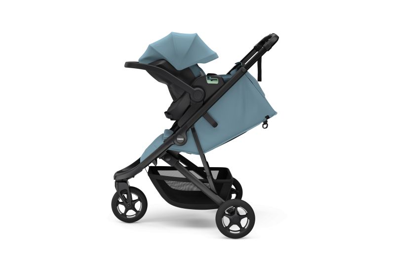 THULE Spring 2 Majolica Mid Blue on Black - 6