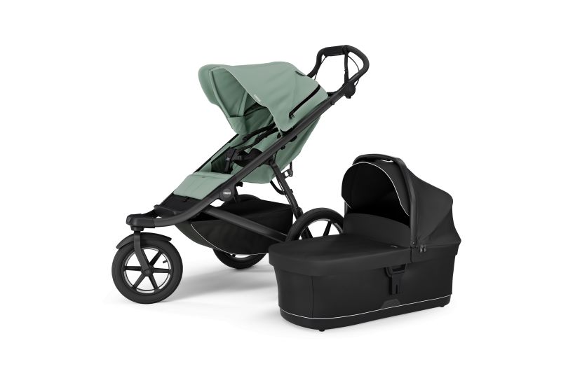 THULE URBAN GLIDE 3 MIST GREEN in Black s magnetickou přezkou 2025 - 3