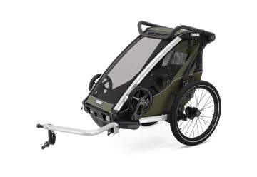 THULE CHARIOT LITE SINGLE VINTAGE GREEN - 1