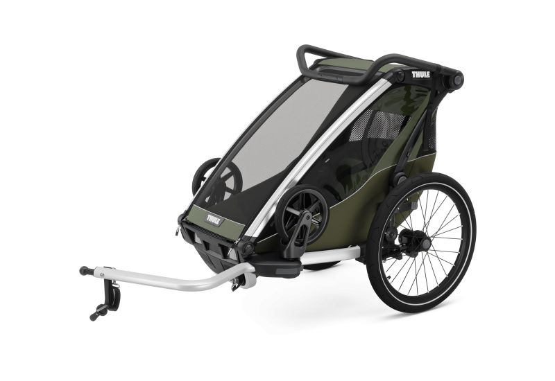 THULE CHARIOT LITE SINGLE VINTAGE GREEN - 1