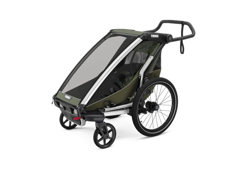 THULE CHARIOT LITE SINGLE VINTAGE GREEN - 3