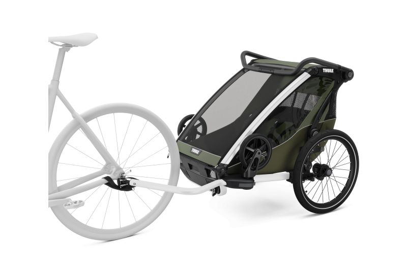 THULE CHARIOT LITE DOUBLE VINTAGE GREEN - 4