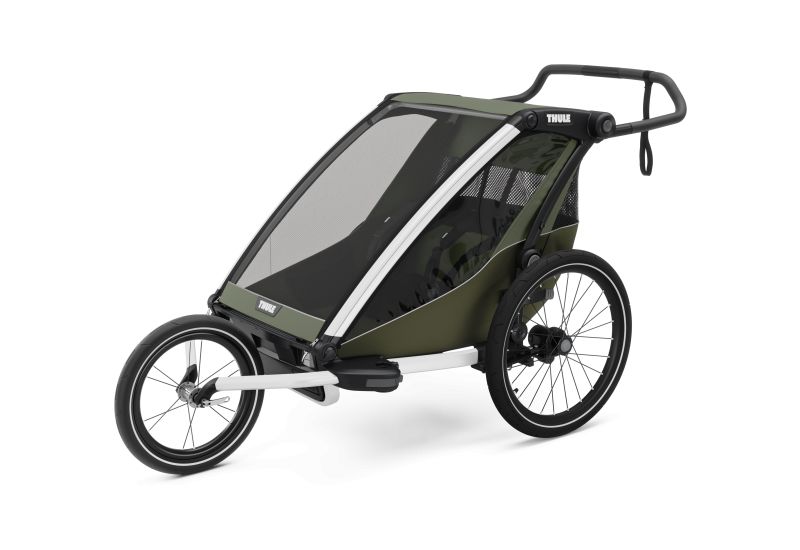 THULE CHARIOT LITE DOUBLE VINTAGE GREEN - 5