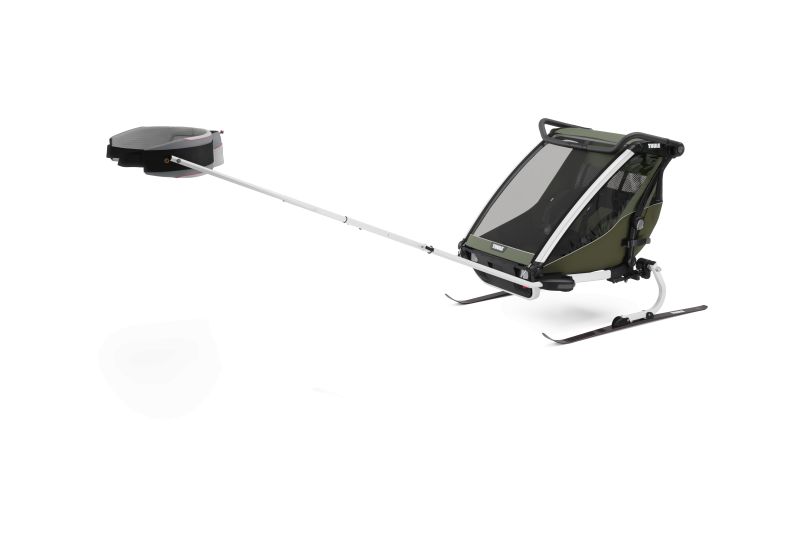 THULE CHARIOT LITE DOUBLE VINTAGE GREEN - 6