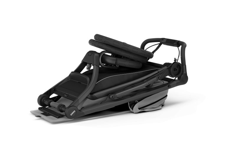 THULE URBAN GLIDE 3 TINTED TAUPE  on BLACK Magnetic Buckle 2025 - 4