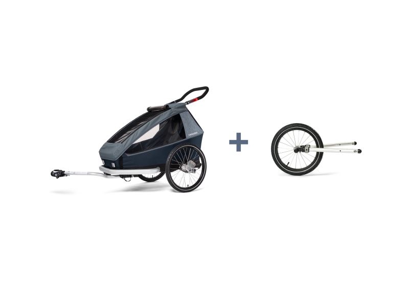 CROOZER KID FOR 1 PLUS Vaaya GRAPHITE BLUE 3v1 - 1